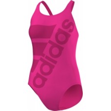 adidas Infitex+ Solid Swimsuit - Pink/Bold Pink
