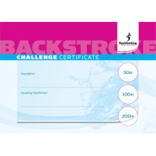 Backstroke Certificate